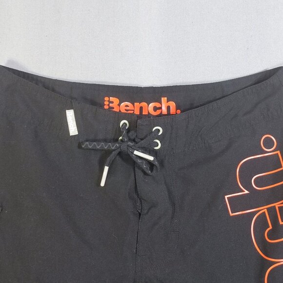 Bench Board short men's size 30 black with orange graphic design - Picture 2 of 13